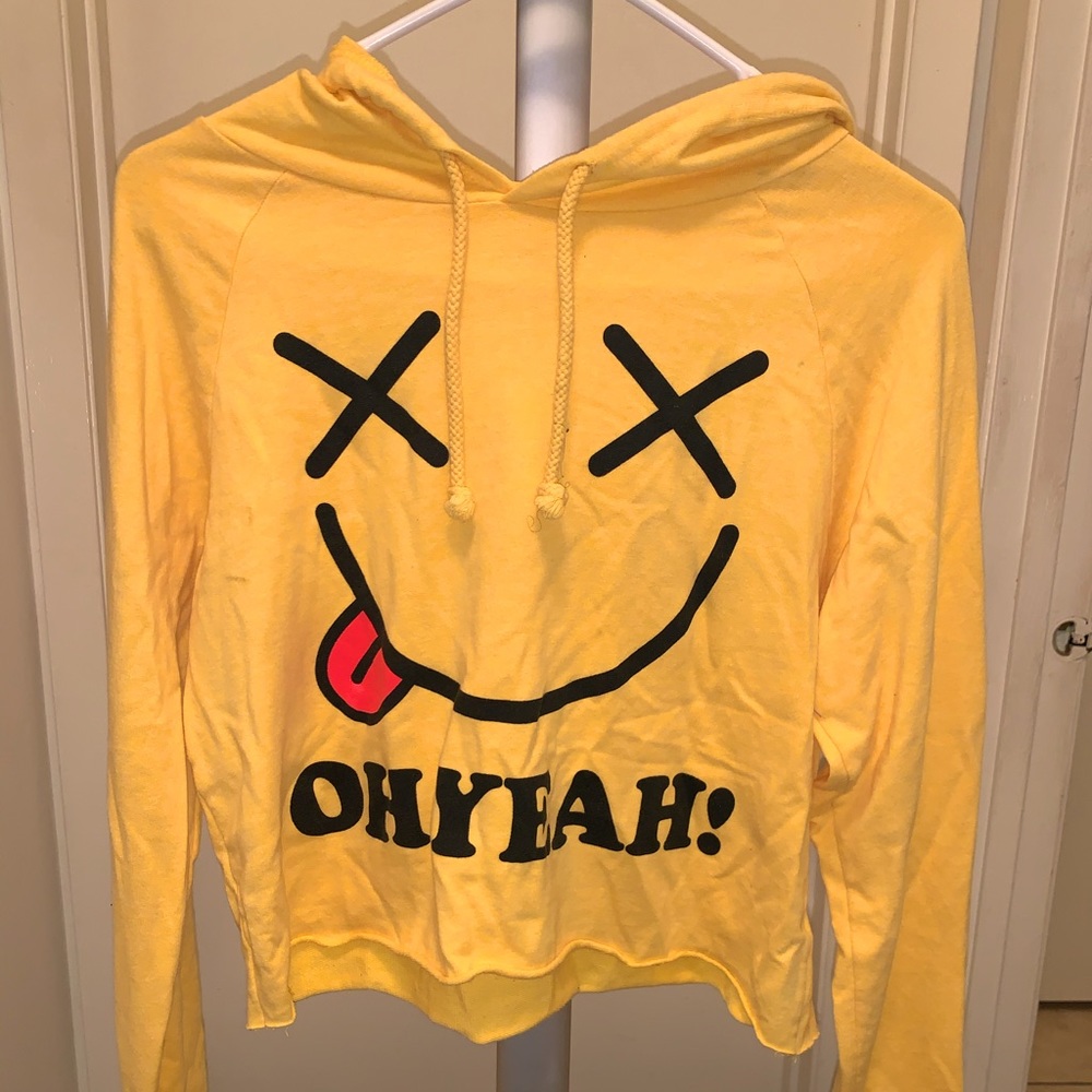 Cropped hoodie